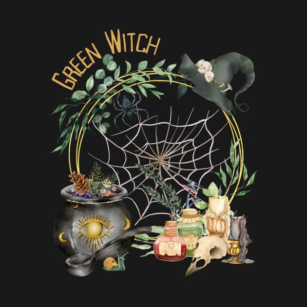 Green Witch Aesthetic by Artistic Oddities