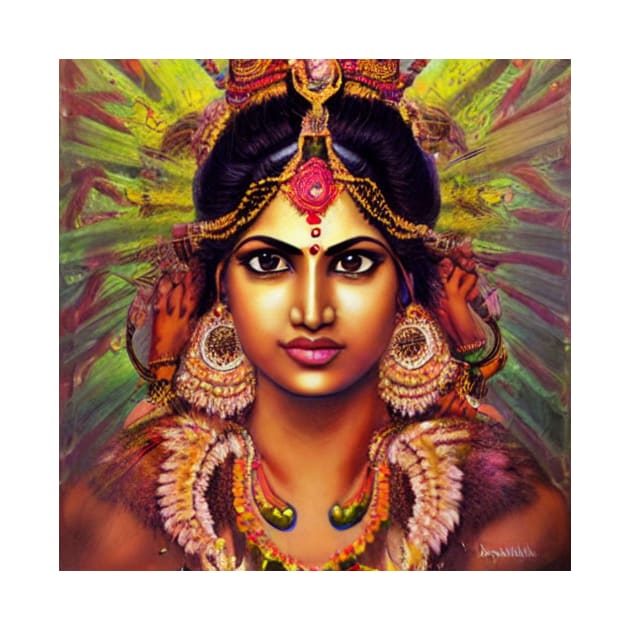 Indian Goddess #2 by Prilidiarts