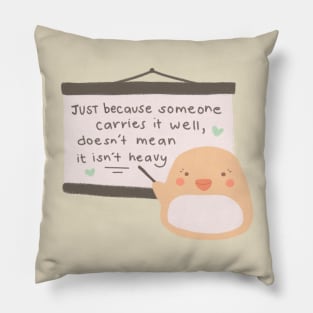 Mochi Duck Ted Talk Pillow