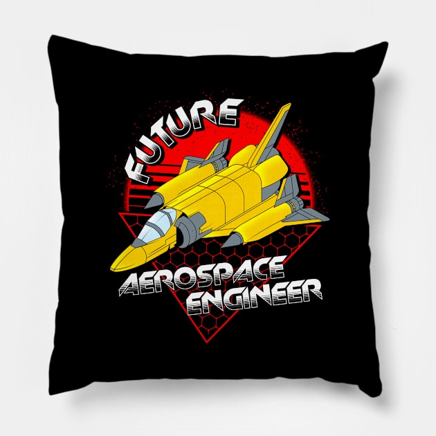 Future Aerospace Engineer Rocket Engineering Pun Pillow by theperfectpresents