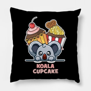 Koala cupcakes Pillow