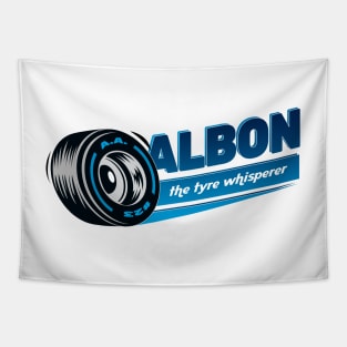 Albon the tyre whisperer Tapestry