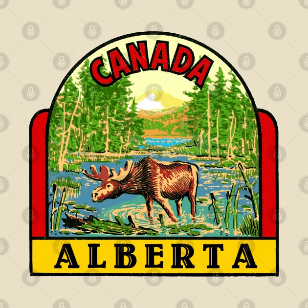 Alberta Canada 2 by Midcenturydave