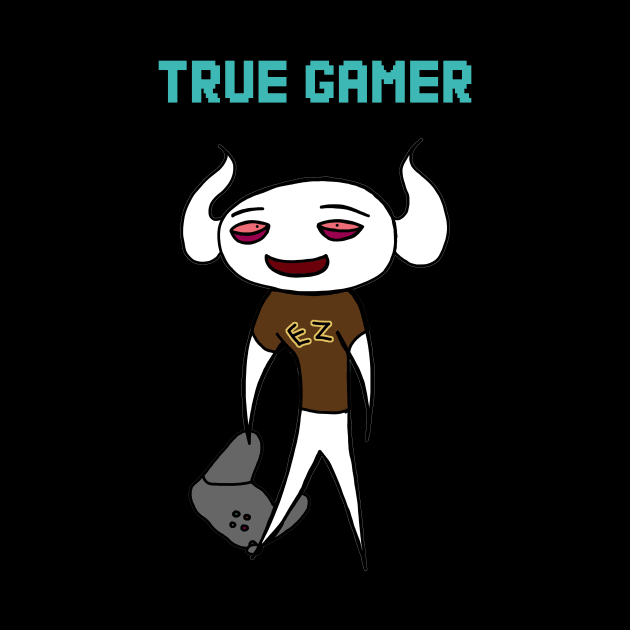 True gamer by LazyMadness