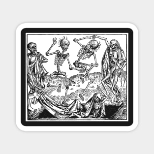 Dance of Death Memento Mori Magnet