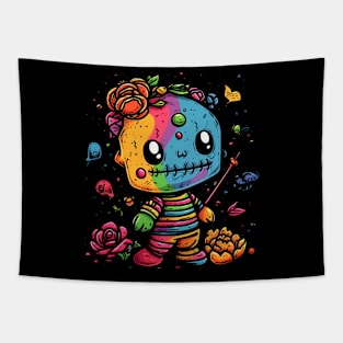 Flower zombie Tapestry