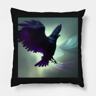 Astral Raven Pillow