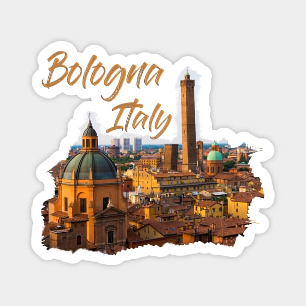 Bologna, Italy: Historical Centre Magnet by RaeTucker