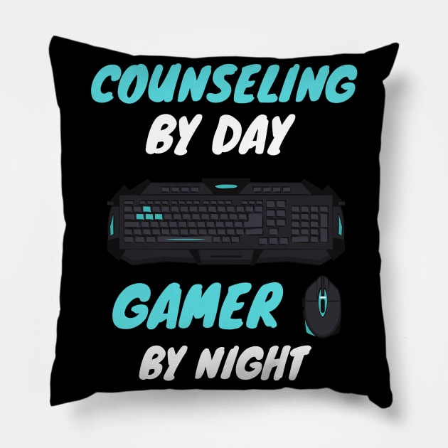 Counseling Gamer Pillow by SnowballSteps