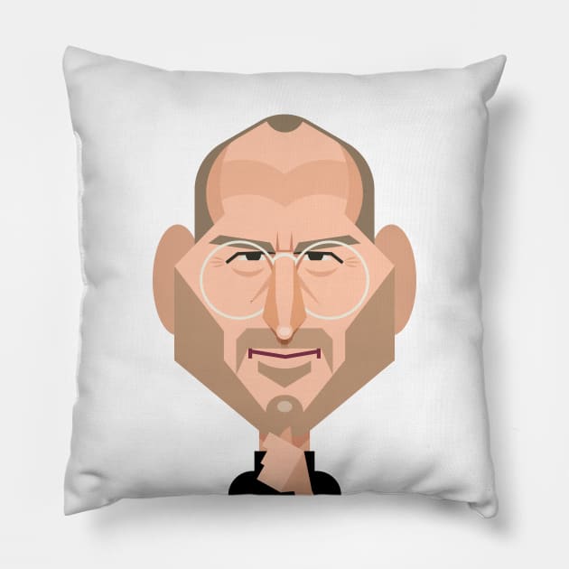 Think Jobs Pillow by Kaexi