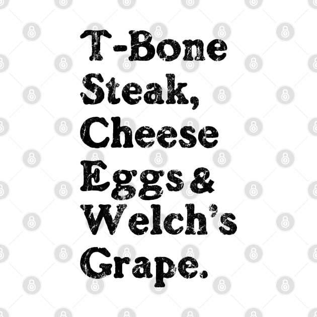Guest Check - T-Bone Steak, Cheese Eggs, Welch's Grape by PMK-PODCAST