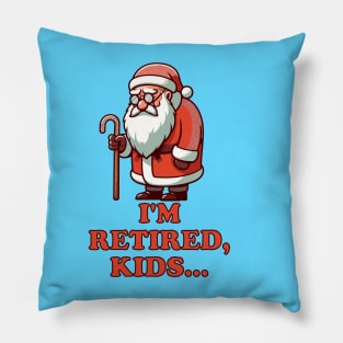 Retired Santa Pillow