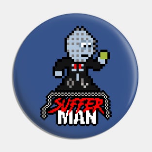 Retro 8-Bit horror gaming by Slasher Man! SUFFER MAN! Pin