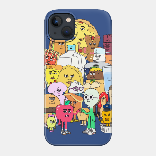 The Apple and Onion Gang - Apple And Onion - Phone Case