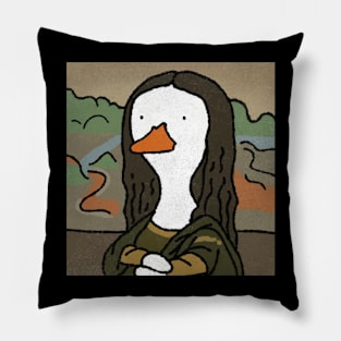 Goose meme Pillow