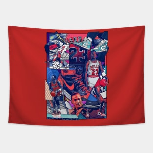 BASKETBALLART -CHICAGO MVP23 Tapestry