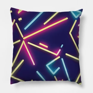 80s Arcade Pattern Pillow