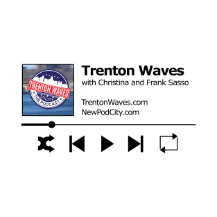 Trenton Waves Podcast Player T-Shirt