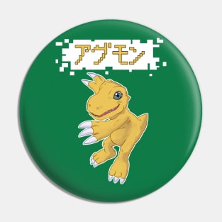 Agumon Pin