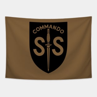 WW2 British Army No2 Commando SAS Badge Tapestry