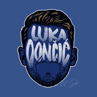 Luka Doncic Dallas Player Silhouette T-Shirt