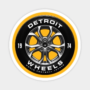 Detroit Wheels Magnet