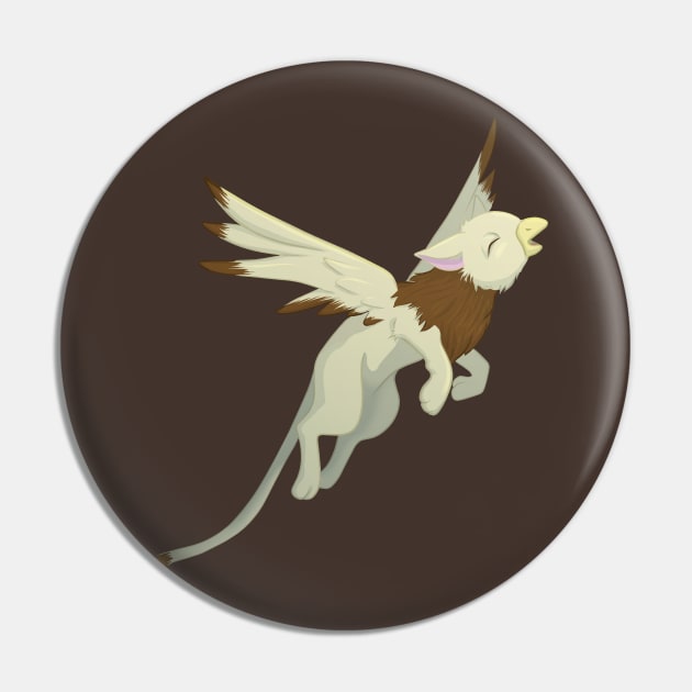 Flying Griffin Pin by Anathar