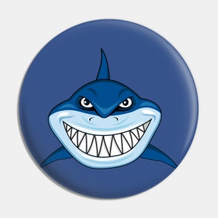 Smiling Shark Pin