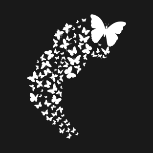 Butterfly wave pattern T-Shirt