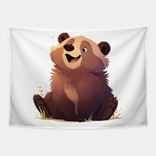 cute bear Tapestry