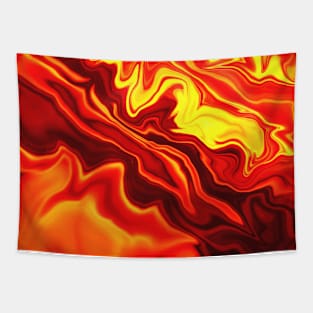 FLAMING HOT Tapestry