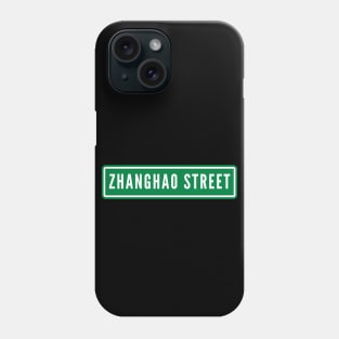 ZEROBASEONE Zhanghao Street Sign Phone Case