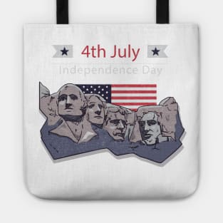 happy 4th of July independence day Tote