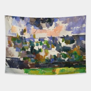 The Garden at Les Lauves by Paul Cezanne Tapestry