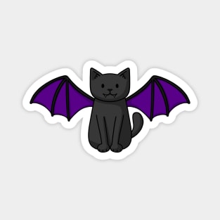 Bat Cat Magnet