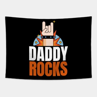 Daddy Rocks Tapestry