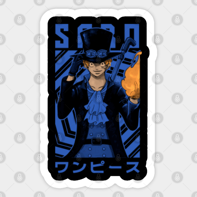 Sabo One Piece Design Sabo One Piece Sticker Teepublic Sabo One Piece Design Sabo One Piece Sticker Teepublic