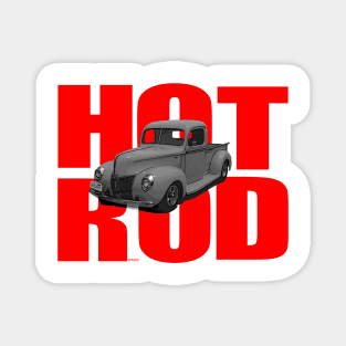 1940 Ford Pickup Truck Hot Rod Magnet