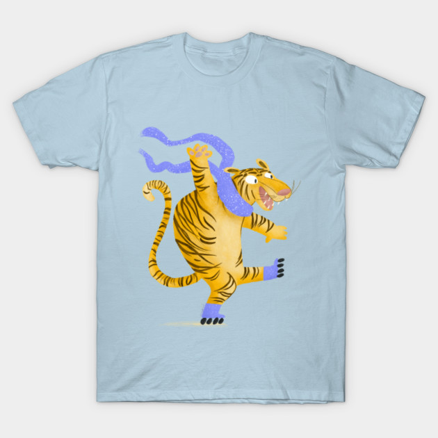 Disover Let’s roll, Tiger - purple - Tiger - T-Shirt