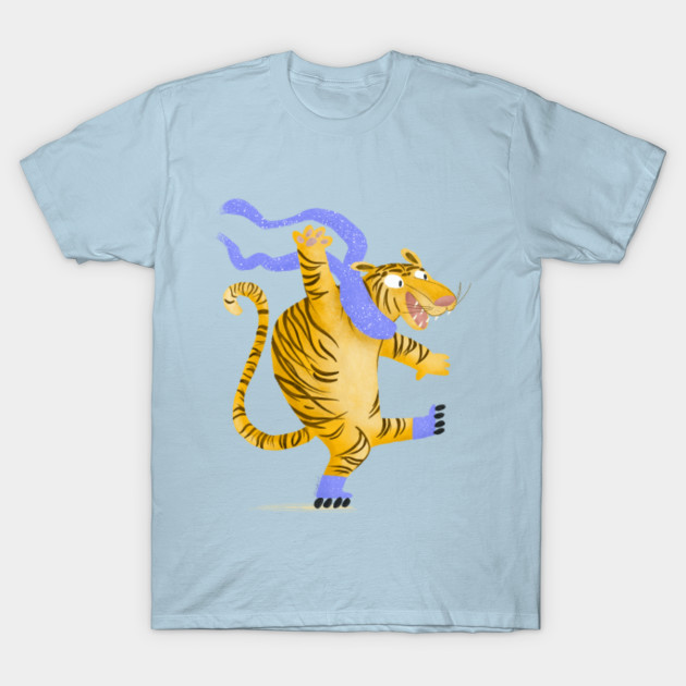 Discover Let’s roll, Tiger - purple - Tiger - T-Shirt