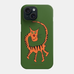 Crazy Cat Phone Case