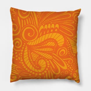 Carrot Parrot Pillow