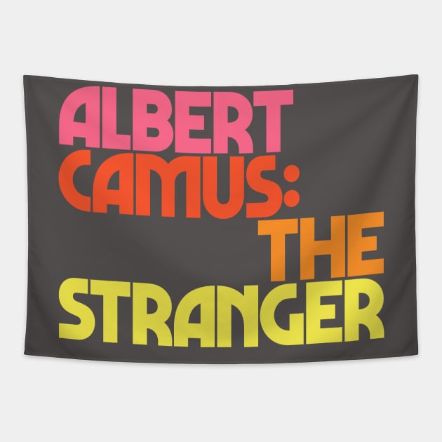 Albert Camus / The Stranger (L’Étranger) Tapestry by DankFutura