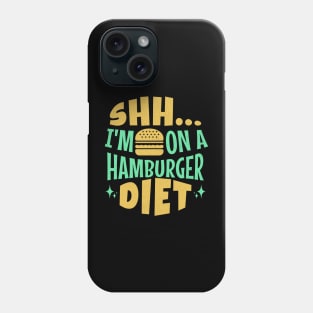 Funny Hamburger Phone Case