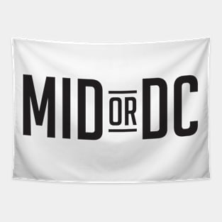 MID or DC (black) Tapestry