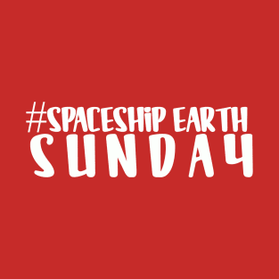 Spaceship Earth Sunday T-Shirt