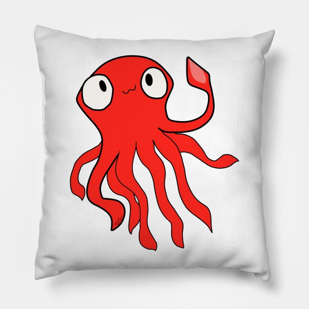 Squid Pillow by Unsafety Pin