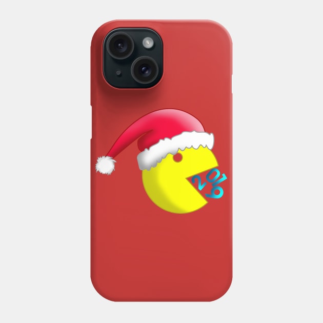 pacman on christmas Phone Case by osvaldoport76