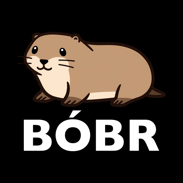 Kawaii Bobr - Cute Beaver by Seraphine