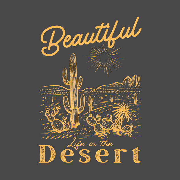 Desert Landscape Desert Lover by Tip Top Tee's